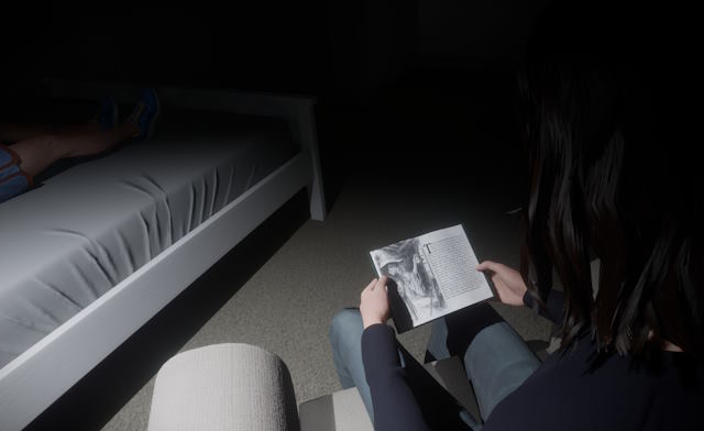 Đối mặt với một sinh vật có hình dáng giống hệt mẹ lúc nửa đêm