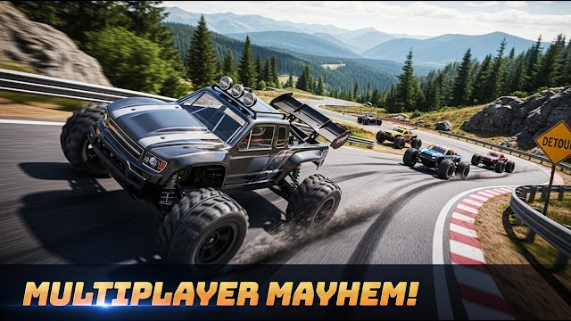 Đua xe chiến đấu PvP thời gian thực, đối đầu trực tiếp với người chơi toàn cầu