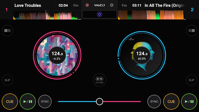 WeDJ là ứng dụng DJ chuyên nghiệp do Pioneer DJ phát triển