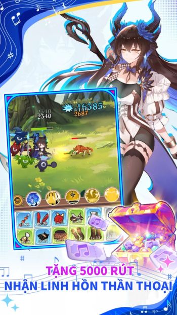 5000 lần, 10.000 KC, thoải mái ngày đầu