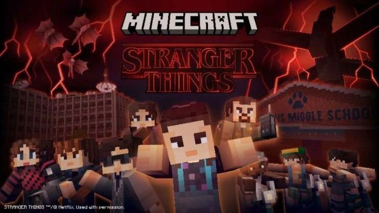 Minecraft Stranger Things DLC
