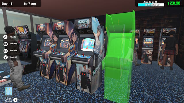 Mua nhiều loại máy arcade, gacha, thiết lập giá, bảo trì thiết bị