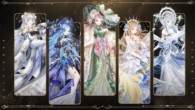 Vô số trang phục tuyệt đẹp và lộng lẫy