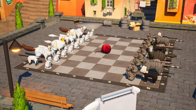 Khám phá các tương tác hỗn loạn, vui nhộn trong Cat Chess game