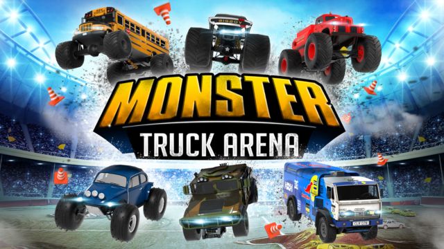 Monster Truck Arena là game đua xe tải quái vật hoành tráng trên đấu trường nghìn khán giả