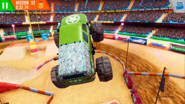 Chinh phục 50 nhiệm vụ đa dạng trong Monster Truck Arena 