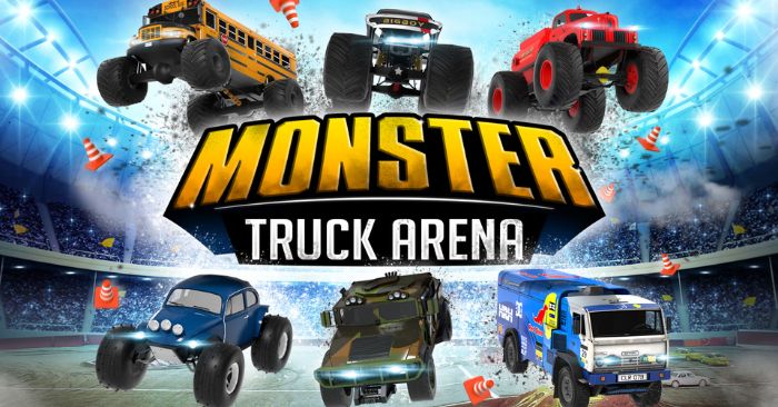 Monster Truck Arena * Game đấu trường xe tải quái vật
