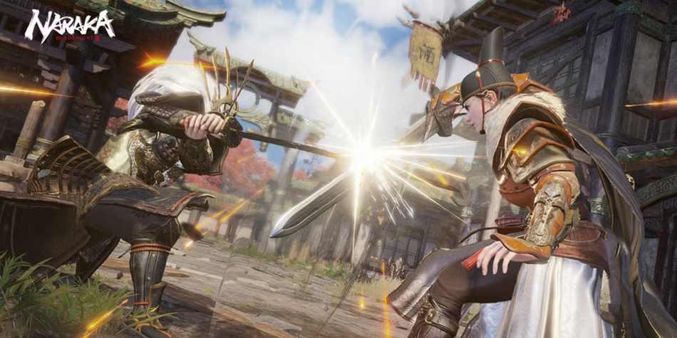 Cảnh hành động trong Naraka Bladepoint