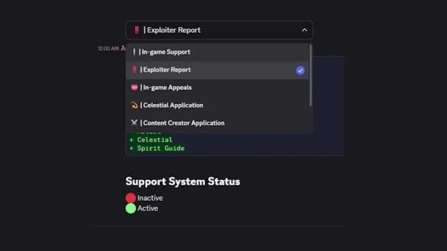 Cách báo cáo hacker trong The Forge