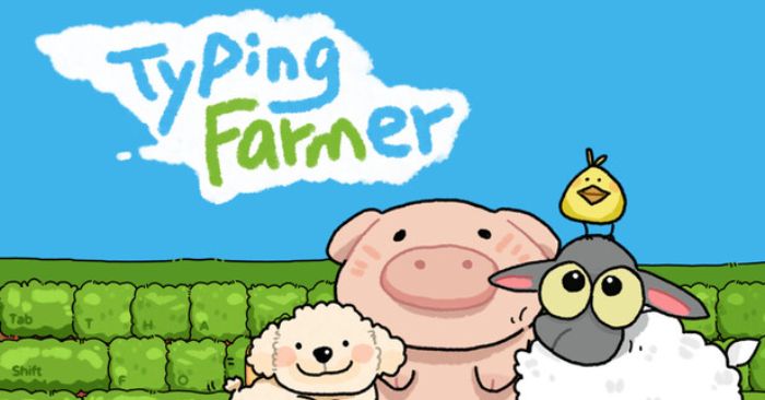 Typing FarmerDemoGame nông trại nhàn rỗi trên desktop