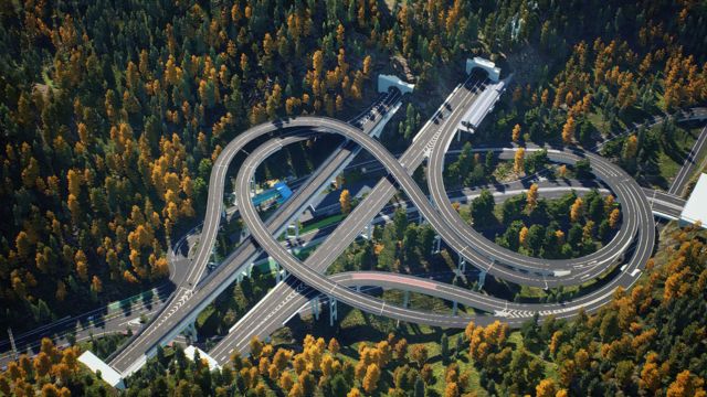 Thiết kế và xây dựng tuyến đường tỷ lệ 1:1 trong ALIGNMENT: An Engineering Odyssey