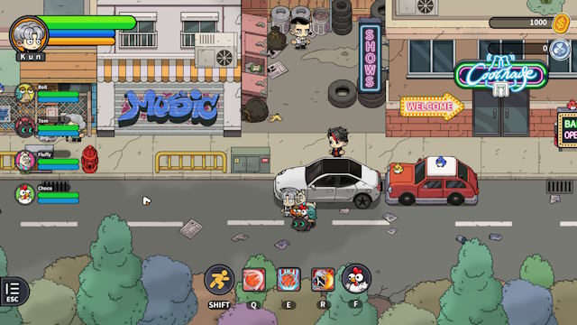 Basketboy's Adventure là game ARPG bán mở phong cách meme hài hước