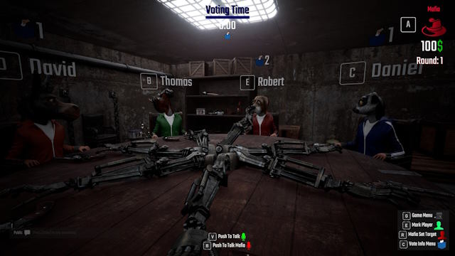 Trò chơi lấy cảm hứng từ party game Mafia kinh điển