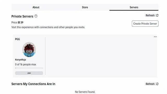 Cách mua Private Server Dump