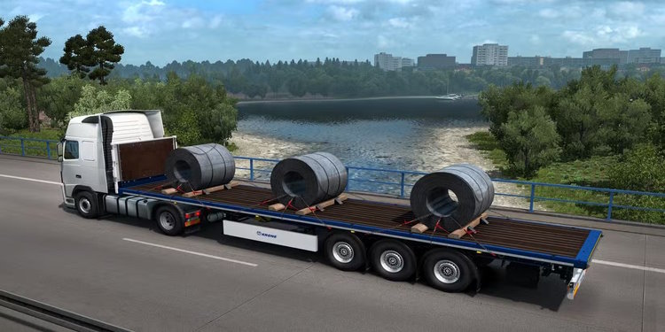 Chú ý tới trọng tải của xe chở hàng trong Euro Truck Simulator