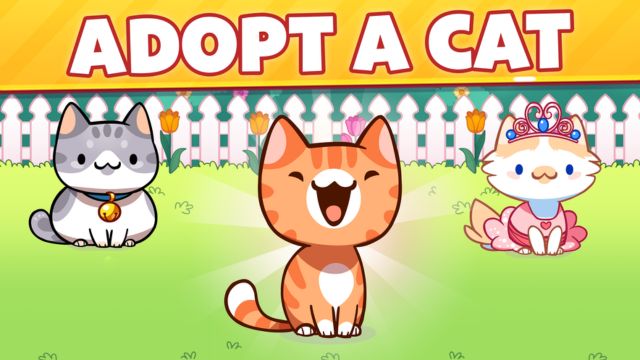Mở khóa những chú mèo mới khi bạn tiến bộ trong Cat Game