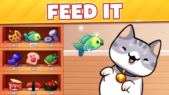 Chăm sóc từng chú mèo trong vũ trụ Cat Game đầy màu sắc