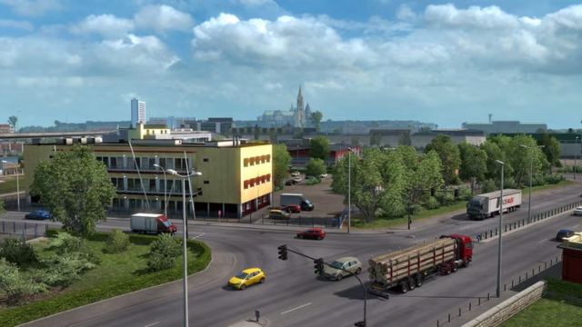 Tuân thủ luật giao thông và nắm vững cơ chế chơi Euro Truck Simulator 2 cơ bản