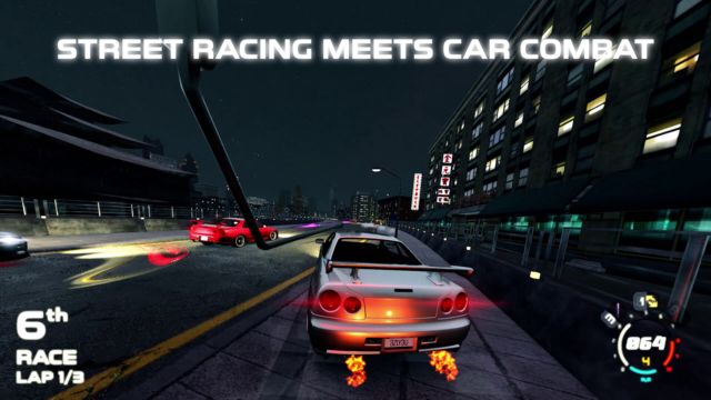 FENDERSHOT là sự kết hợp giữa đua xe đường phố với chiến đấu tàn bạo