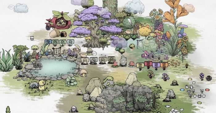 Garden InkGame vẽ khu vườn mơ ước