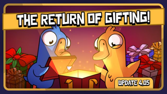 Goose Goose Dark đã trở lại với tính năng tặng quà cho bạn bè