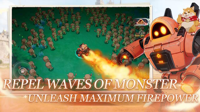 Đối mặt với kẻ thù đông đảo, giải phóng hỏa lực tối đa của bạn