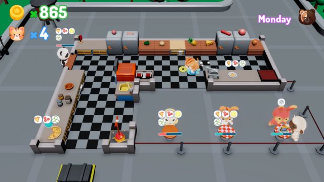 Game Kitty Can Cook đòi hỏi tốc độ, phản xạ và sự khéo léo của người đầu bếp