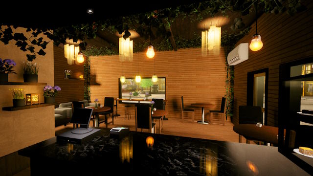Lounge Café là game mô phỏng quản lý quán cà phê ấm cúng