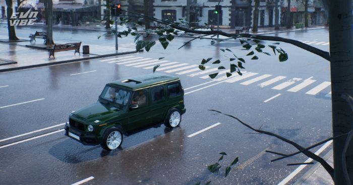 EVN VibeGame lái xe khám phá thành phố