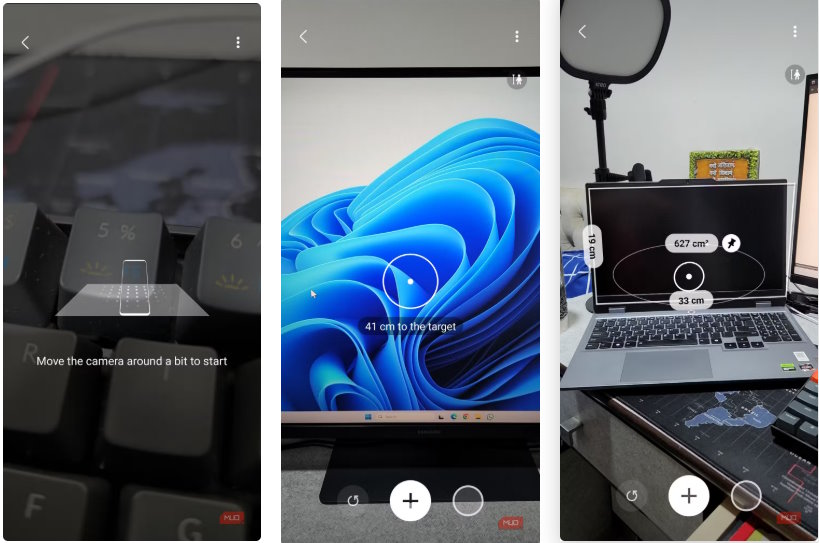 Camera Samsung Galaxy có thể đo mọi thứ