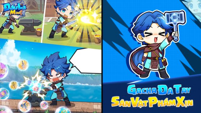 Hệ thống gacha phong phú, rút vui tay