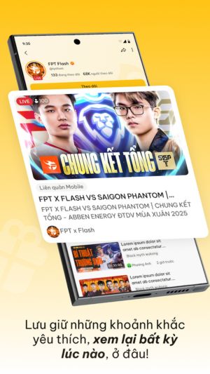 Lưu giữ những khoảnh khắc yêu thích