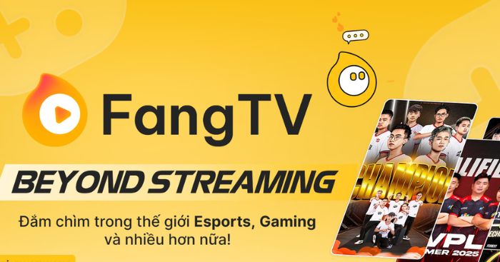 FangTVỨng dụng giải trí chủ đề gaming, eSports