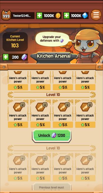 Mèo đầu bếp, tháp và mèo đều có thể được phát triển