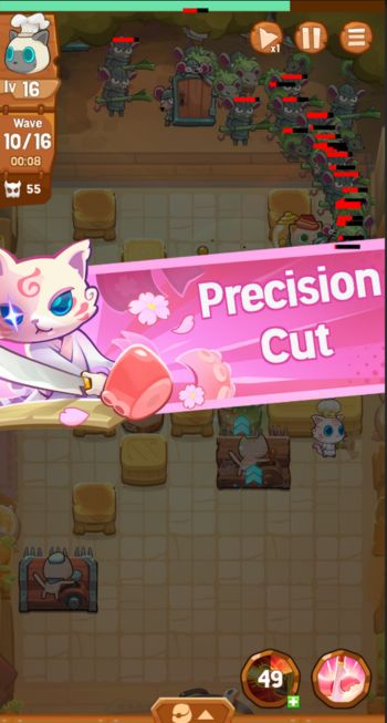 Đồ họa hoạt hình 2D với tạo hình chú mèo ngộ nghĩnh