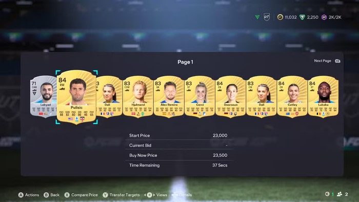 Chuyển nhượng cầu thủ trong EA FC Ultimate Team