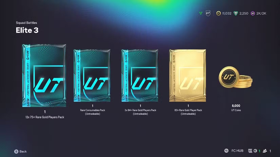 Tăng coin trong EA FC 26 Ultimate Team