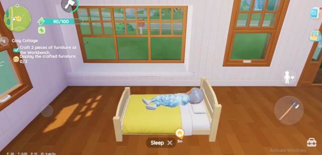 Ngủ, ăn để hồi phục thể lực