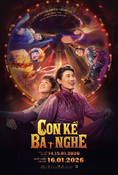 Poster phim Con kể ba nghe