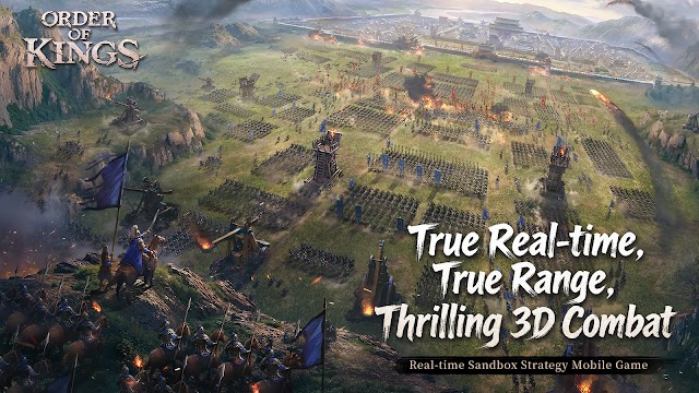 Order of Kings đưa bạn tham gia vào các trận đánh chiến thuật 3D ly kỳ, thời gian thực