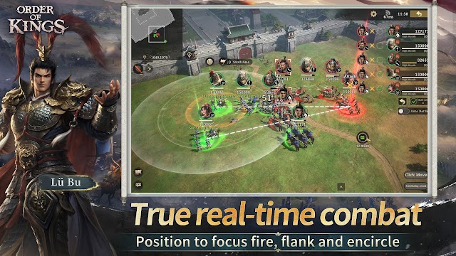 Người chơi trực tiếp điều khiển quân đội theo thời gian thực