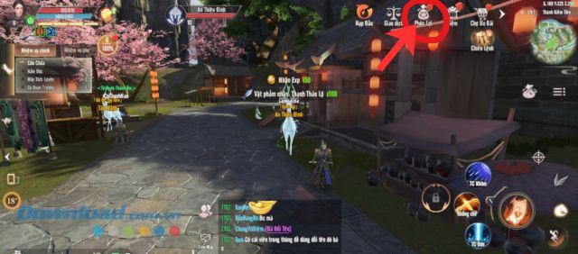 Nhấn vào mục Phúc Lợi