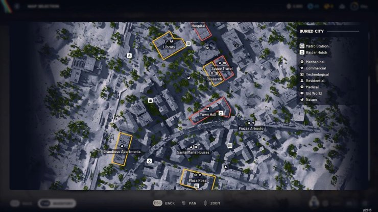 Bản đồ game Arc Raiders