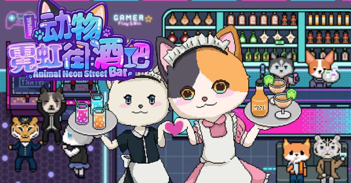 Animal Neon Street: BarGame kinh doanh quán bar trong vũ trụ Zootopia