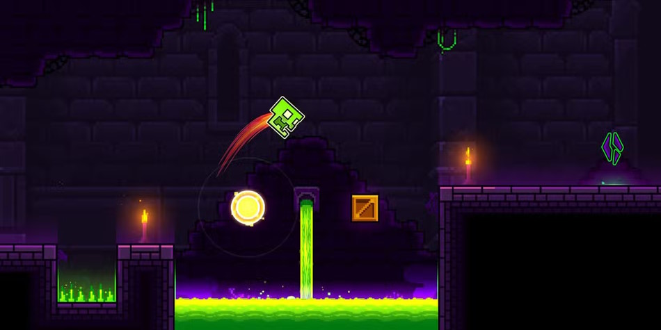 Shard trong Geometry Dash không quá khó sử dụng