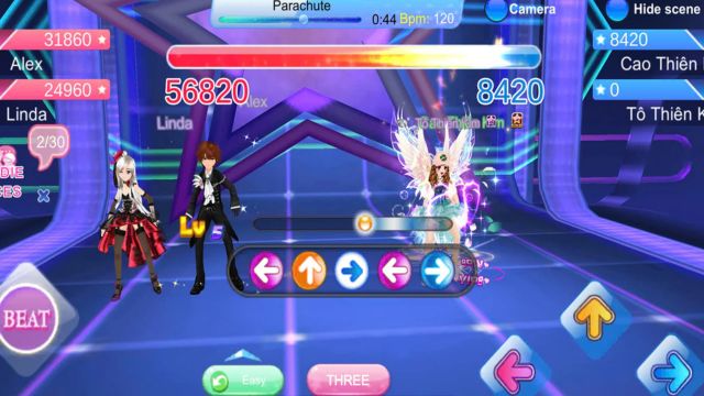 Tận hưởng các bước nhảy quen thuộc và nhiều chế độ 