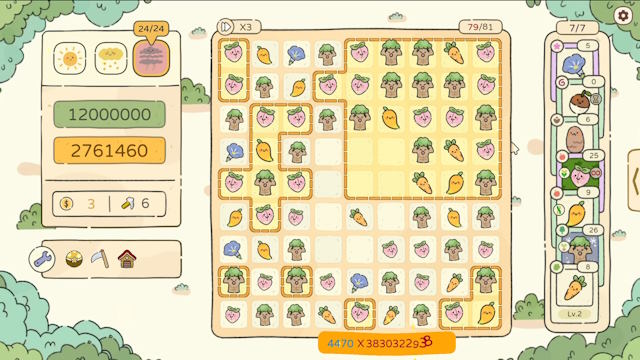 Phát triển một khu vườn dễ thương thông qua các lá bài