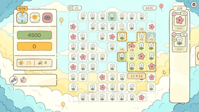 Chosen Garden game có luật chơi đơn giản và dễ tiếp cận