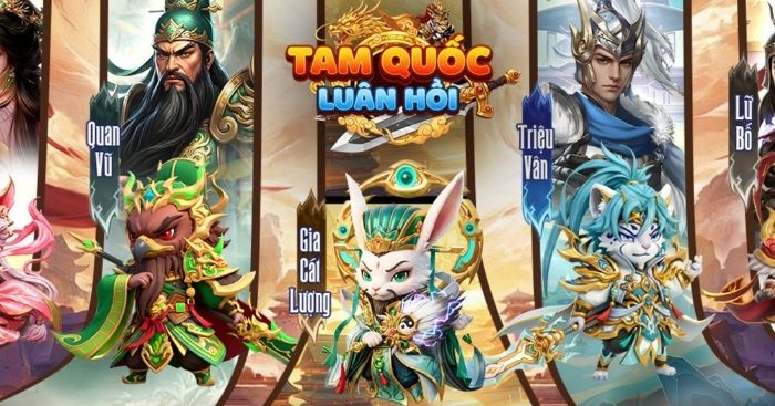 Tam Quốc Luân HồiGame đấu tướng Tam Quốc kết hợp yếu tố luân hồi