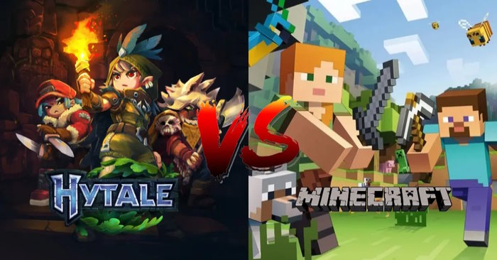 So sánh Hytale và Minecraft